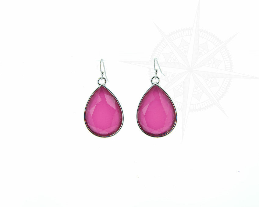 Vivacious Pink in Silver