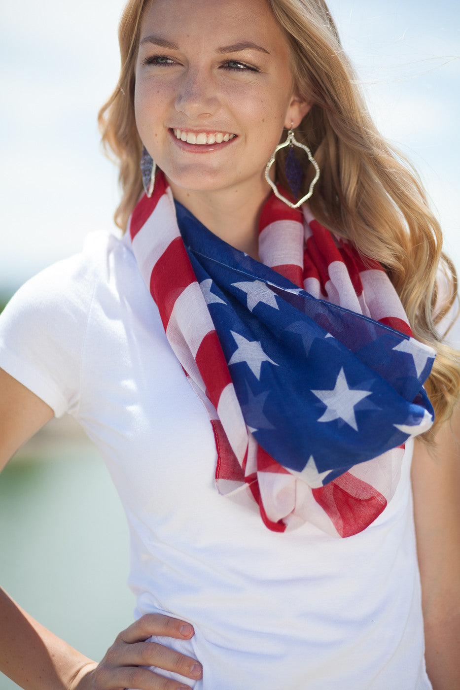 Colonial Americana Infinity Scarf