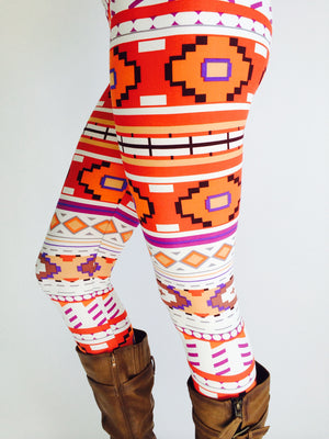 Leggings Kiva Orange