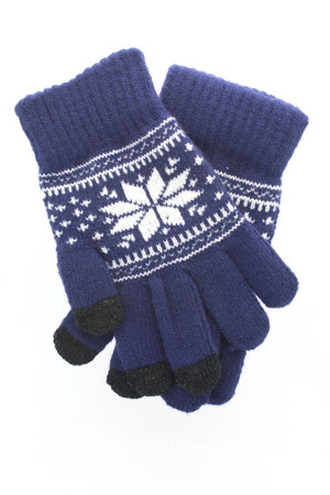 Touch Gloves - Snowflake