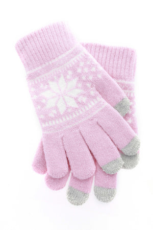 Touch Gloves - Snowflake