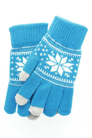 Touch Gloves - Snowflake