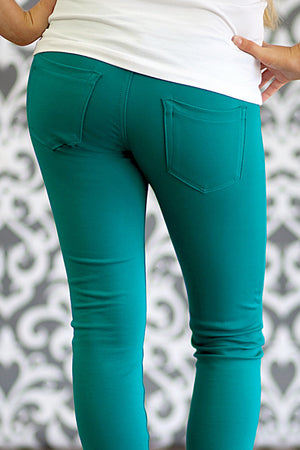 Jeggings - Turquoise