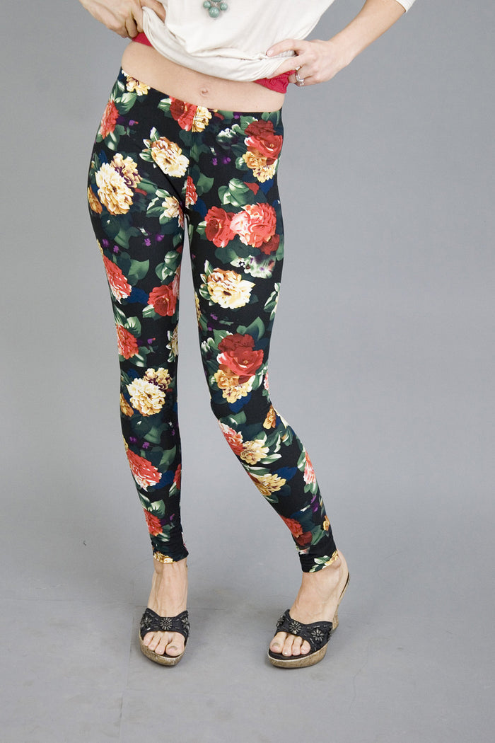 Leggings - Flower Power Multi