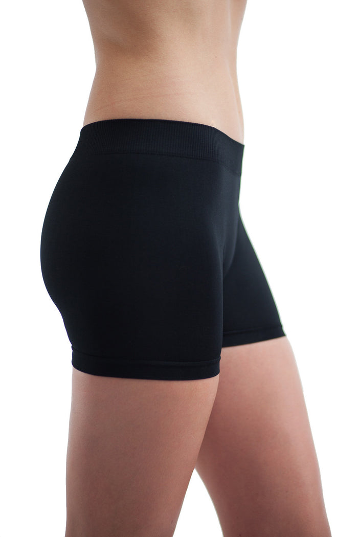 Seamless Layering Shorts Black