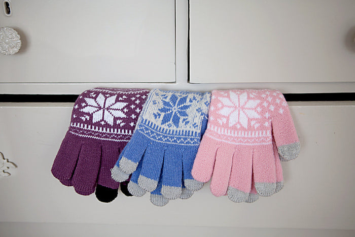 Touch Gloves - Snowflake