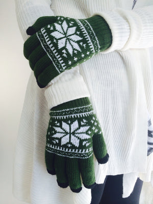 Touch Gloves - Snowflake